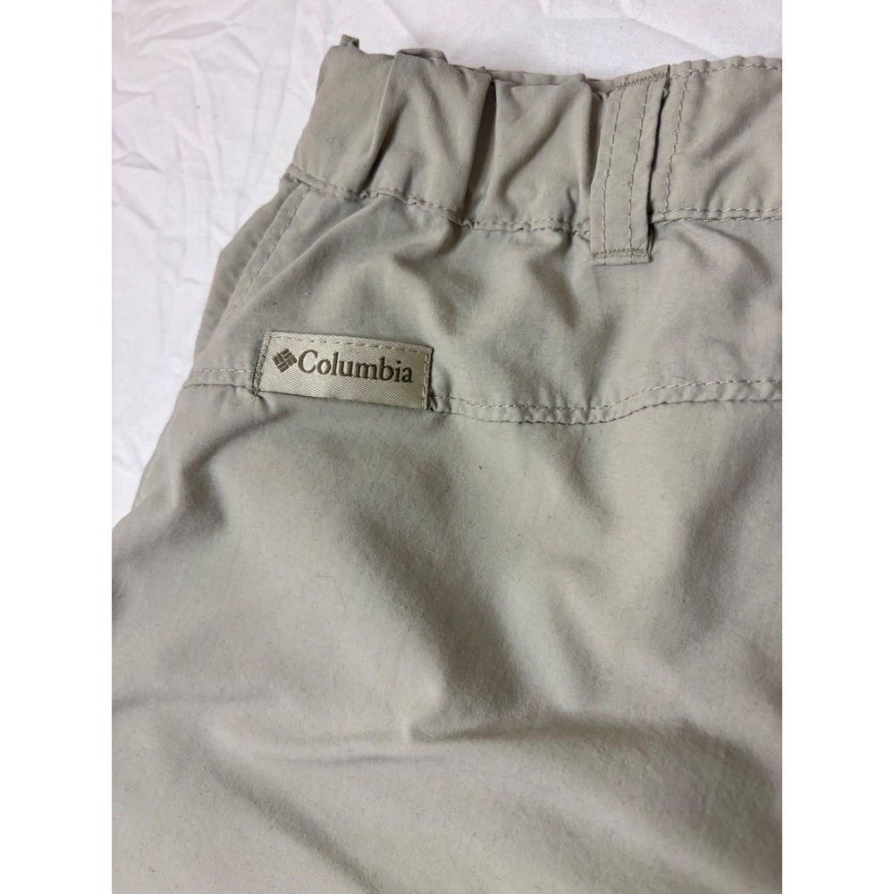 Columbia PFG Women Beige Fishing Hiking Shorts UPF 30+ FL8016 Size Medium - Picture 6 of 6